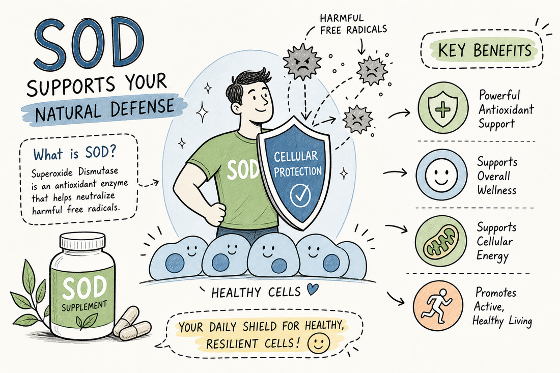 Superoxide Dismutase Supplements Explained: The Full Guide